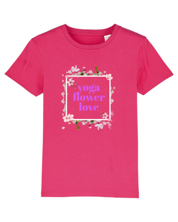 yoga floral design9 Raspberry