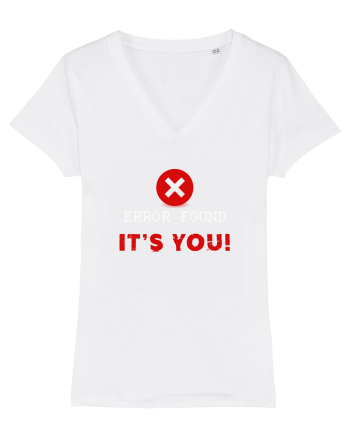 Error found! It's you White