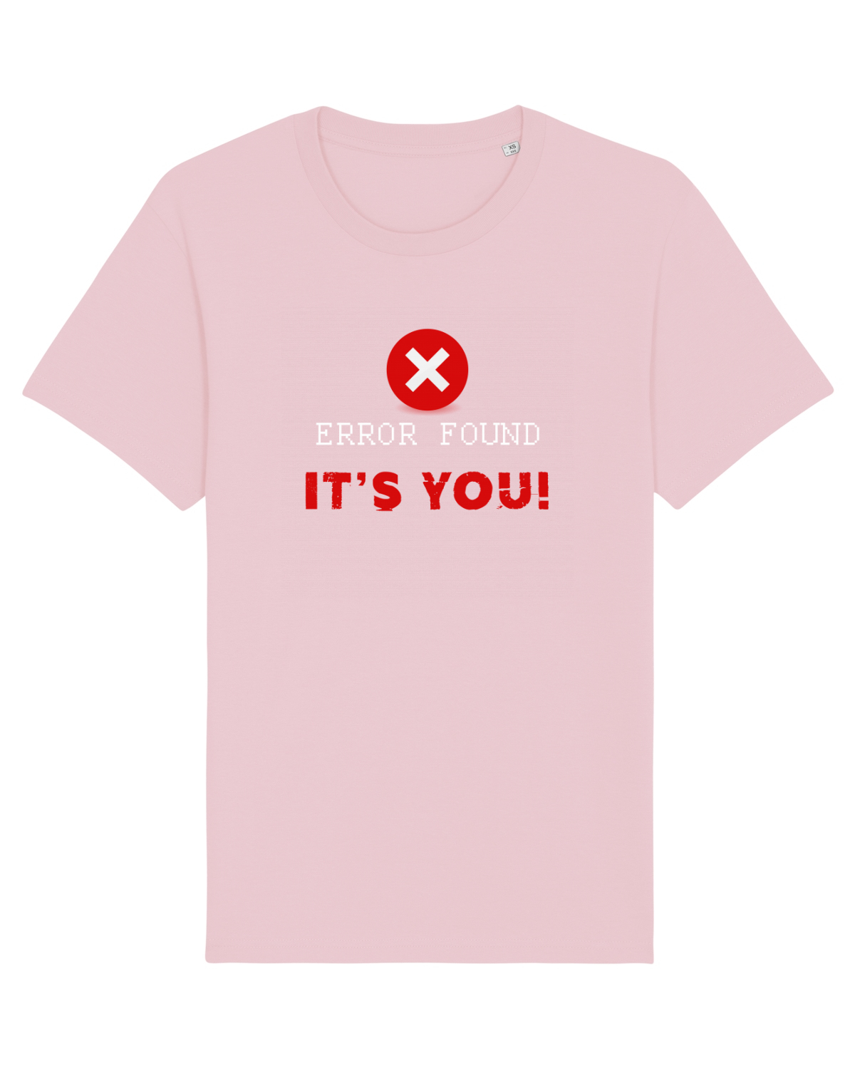 Tricou mânecă scurtă Unisex Rocker Cotton Pink