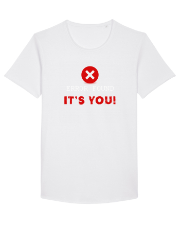Error found! It's you White