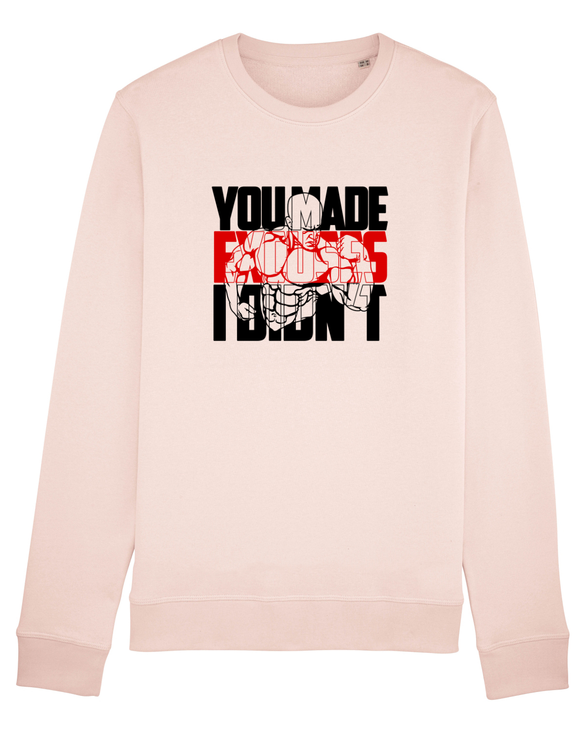 Bluză mânecă lungă Unisex Rise Candy Pink