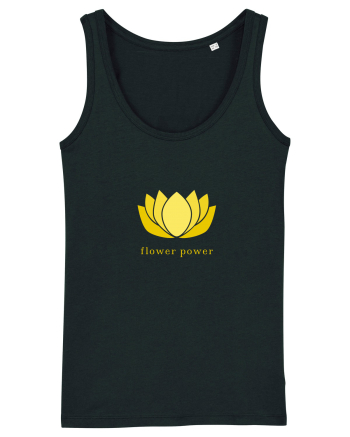 yoga flower power 2 Black