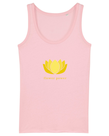 yoga flower power 2 Cotton Pink