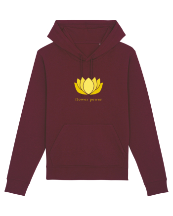 yoga flower power 2 Burgundy