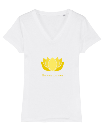 yoga flower power 2 White