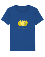yoga flower power 2 Tricou mânecă scurtă  Copii Mini Creator