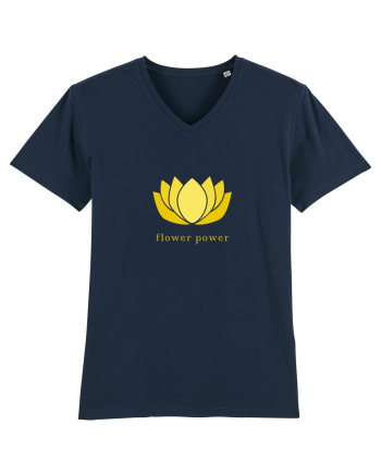yoga flower power 2 French Navy