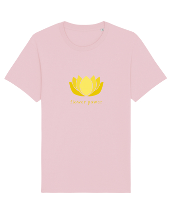 yoga flower power 2 Cotton Pink