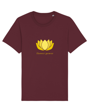 yoga flower power 2 Burgundy