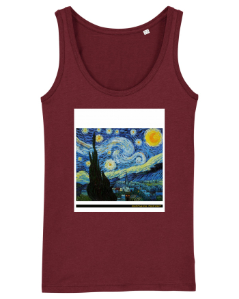 Starry Night Burgundy
