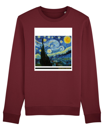 Starry Night Burgundy
