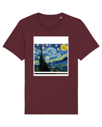 Starry Night Burgundy