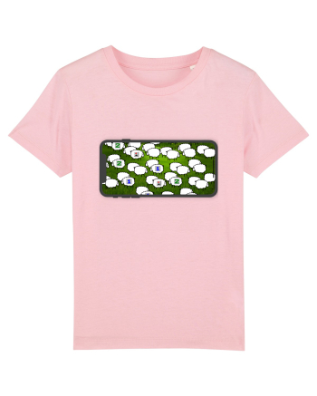 Sheep Sweeper Cotton Pink