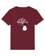 Merry Christmas Om de Zăpadă Tricou mânecă scurtă  Copii Mini Creator