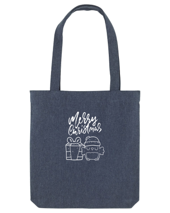 Merry Christmas Owl (bufniță) Midnight Blue