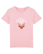 Merry Christmas (Ren) Tricou mânecă scurtă  Copii Mini Creator