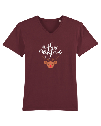 Merry Christmas (Ren) Burgundy