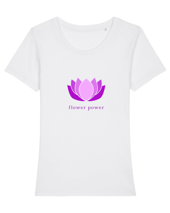 yoga flower power 3 White