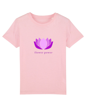 yoga flower power 3 Cotton Pink