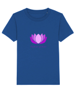 yoga flower power 3 Tricou mânecă scurtă  Copii Mini Creator