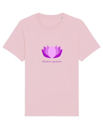 yoga flower power 3 Cotton Pink