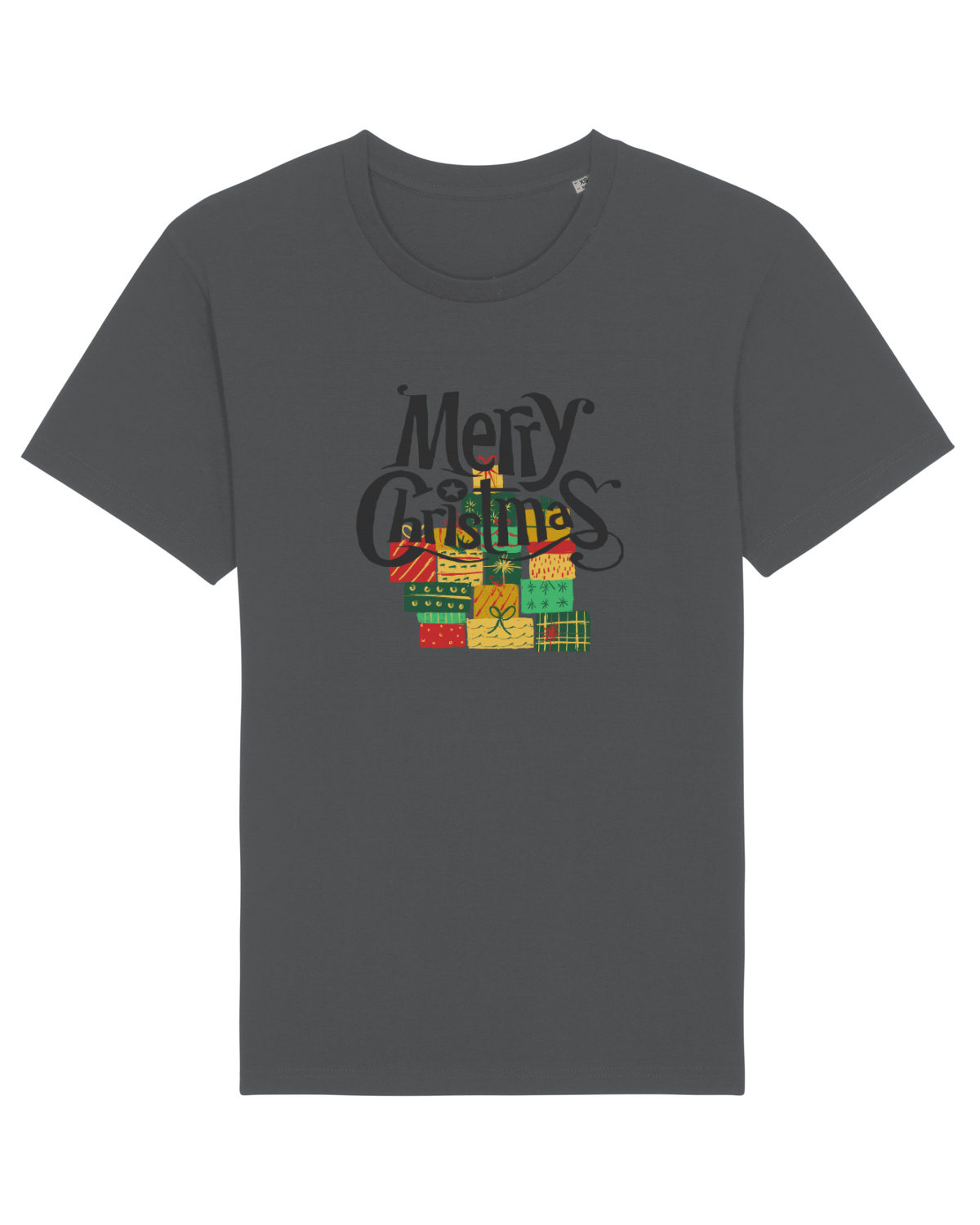 Tricou mânecă scurtă Unisex Rocker Anthracite