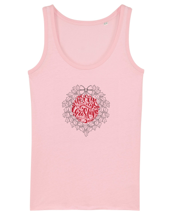 Merry Christmas circular  Cotton Pink
