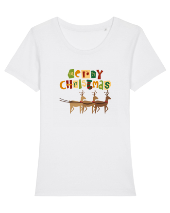 Merry Christmas (reni la datorie)  White