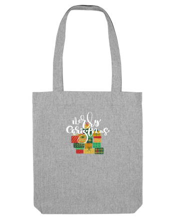 Merry Christmas (cadouri de Crăciun) alb Heather Grey
