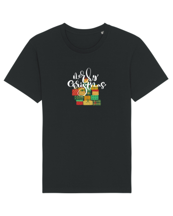 Merry Christmas (cadouri de Crăciun) alb Black