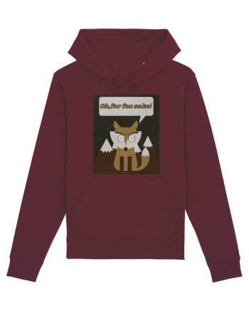 For Fox Sake Burgundy