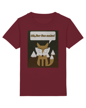 For Fox Sake Burgundy