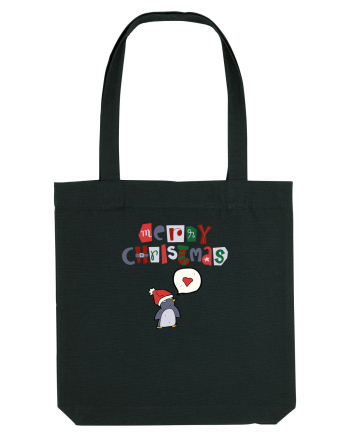 Merry Christmas (pinguin iubitor)  Black