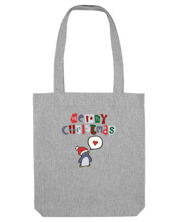 Merry Christmas (pinguin iubitor)  Heather Grey