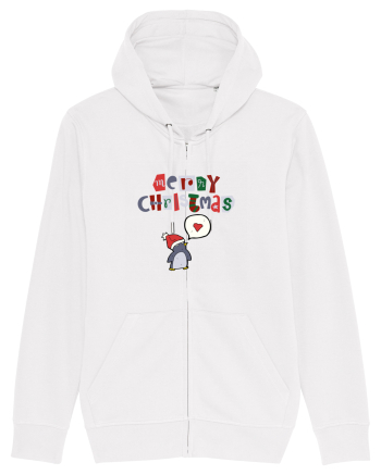 Merry Christmas (pinguin iubitor)  White