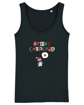 Merry Christmas (pinguin iubitor)  Black