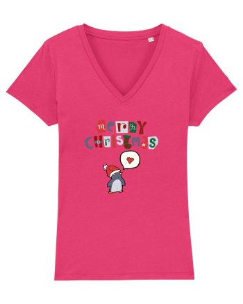 Merry Christmas (pinguin iubitor)  Raspberry
