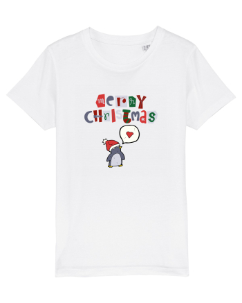 Merry Christmas (pinguin iubitor)  White