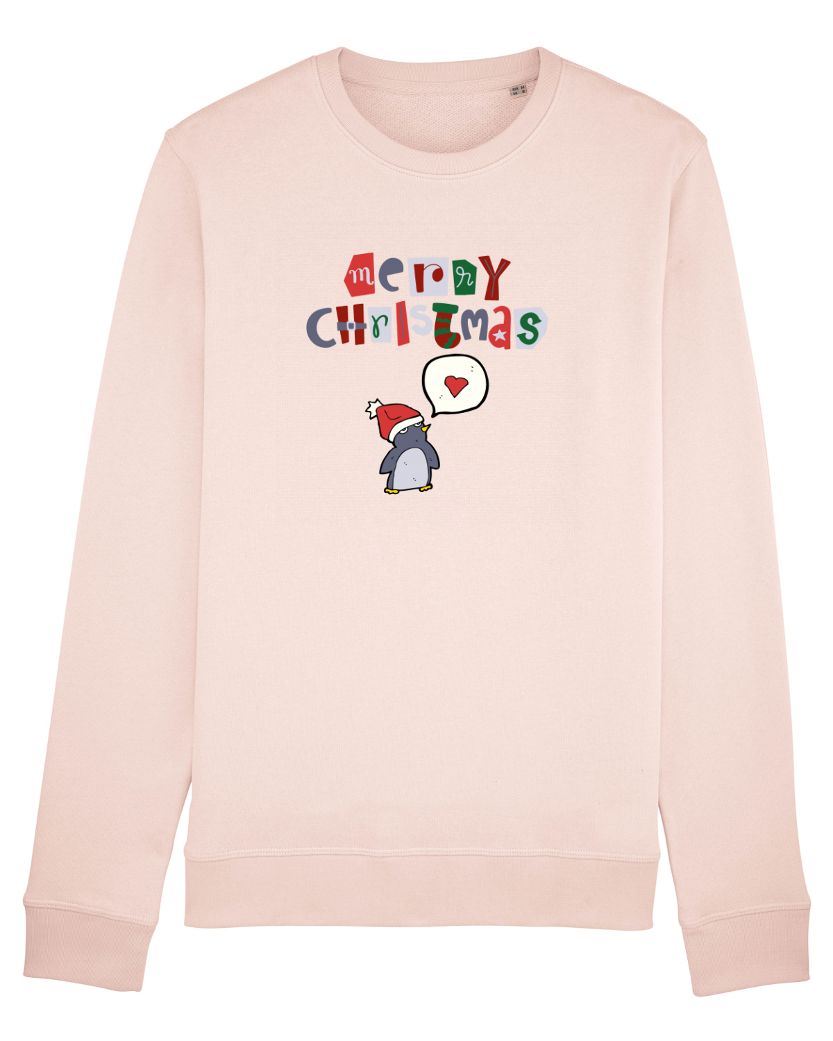 Bluză mânecă lungă Unisex Rise Candy Pink