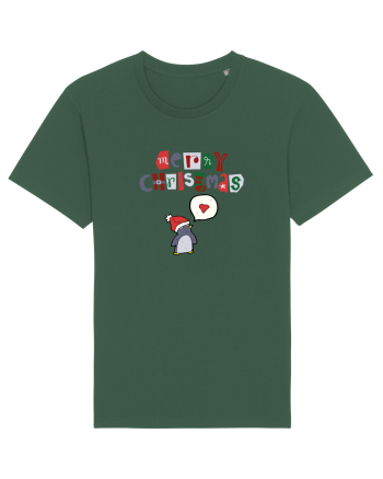 Merry Christmas (pinguin iubitor)  Bottle Green