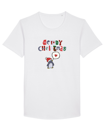 Merry Christmas (pinguin iubitor)  White