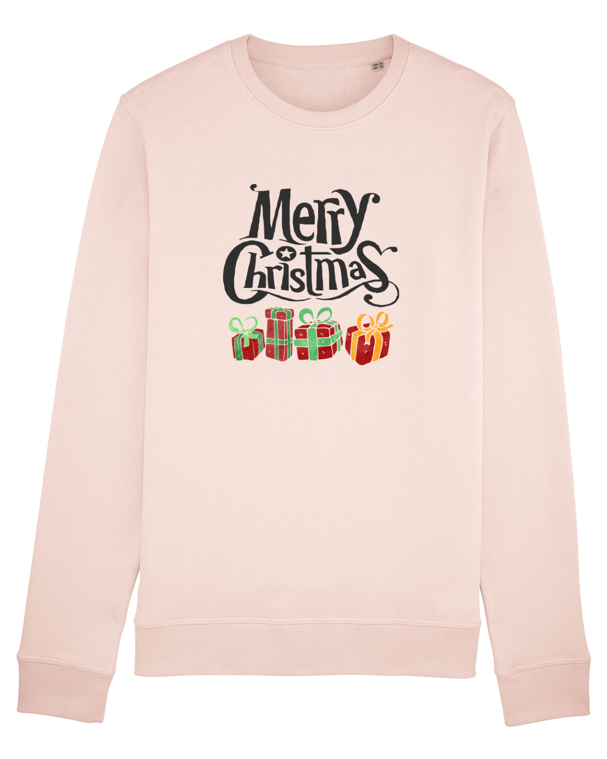 Bluză mânecă lungă Unisex Rise Candy Pink