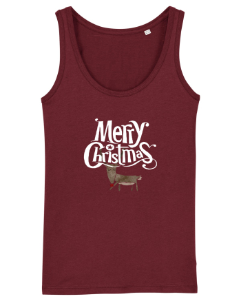 Merry Christmas (Ren timid)  Burgundy