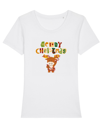Merry Christmas (Ren luminos)  White
