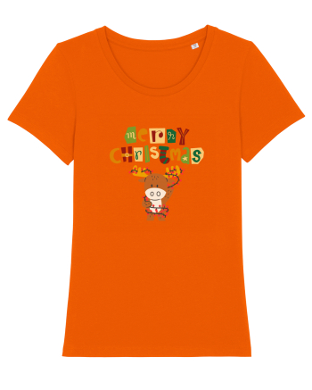 Merry Christmas (Ren luminos)  Bright Orange