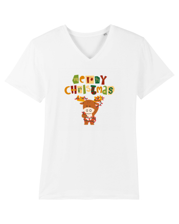 Merry Christmas (Ren luminos)  White