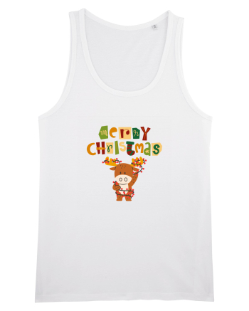 Merry Christmas (Ren luminos)  White