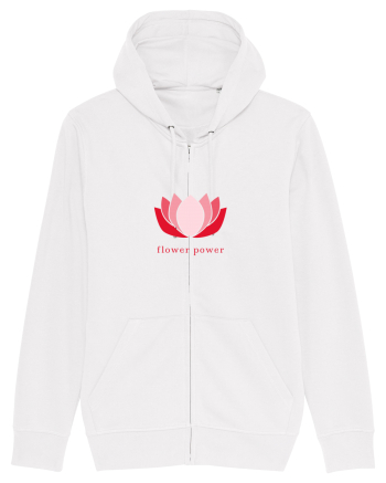 yoga flower power White