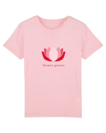 yoga flower power Cotton Pink