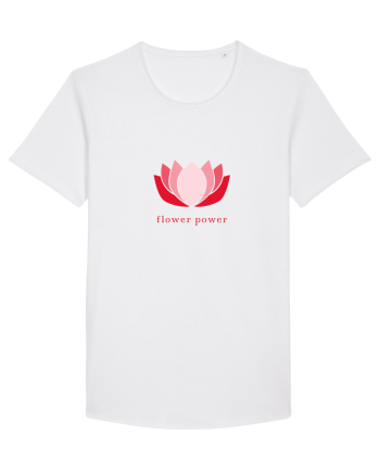 yoga flower power White